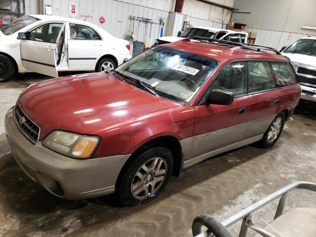 SUBARU LEGACY OUT 2004 with VIN 4S3BH675346603839 - Photo from auction
