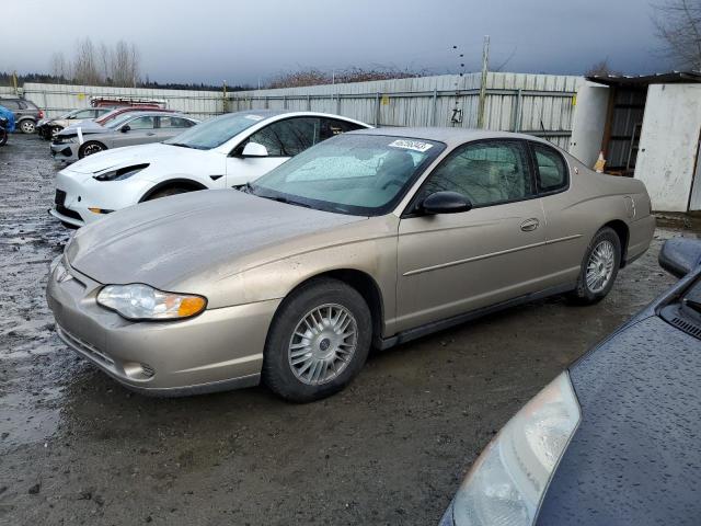 CHEVROLET MONTE CARL 2001 with VIN 2G1WW15E619268134 - Photo from auction
