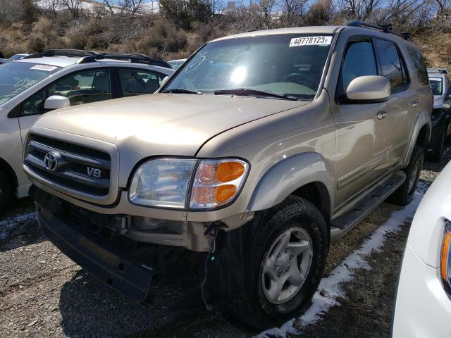 TOYOTA SEQUOIA SR 2002 with VIN 5TDBT44A82S099225 - Photo from auction