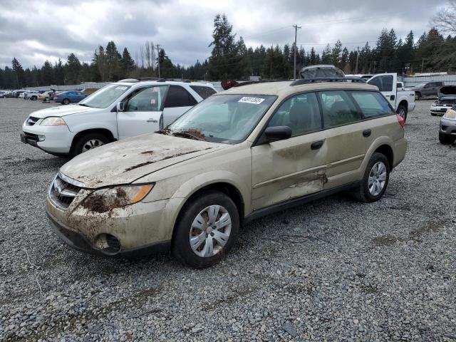 SUBARU OUTBACK 2008 with VIN 4S4BP60C287319318 - Photo from auction