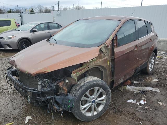 FORD ESCAPE SE 2017 with VIN 1FMCU0GD1HUD06862 - Photo from auction