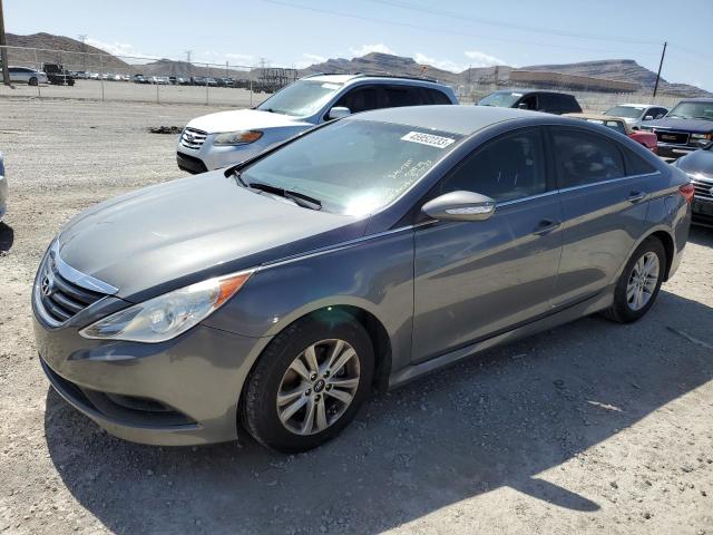 HYUNDAI SONATA GLS 2014 with VIN 5NPEB4AC3EH906623 - Photo from auction