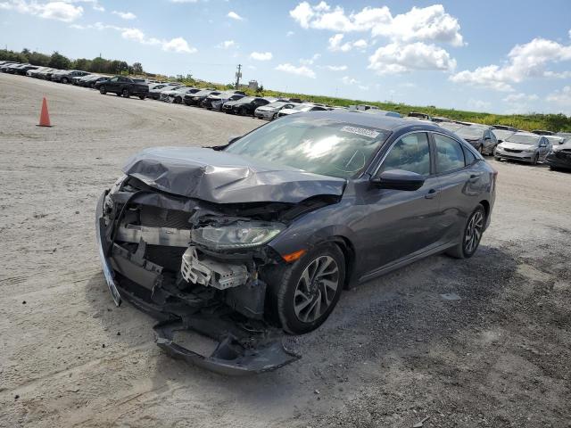 HONDA CIVIC EX 2017 with VIN 19XFC2F75HE057086 - Photo from auction