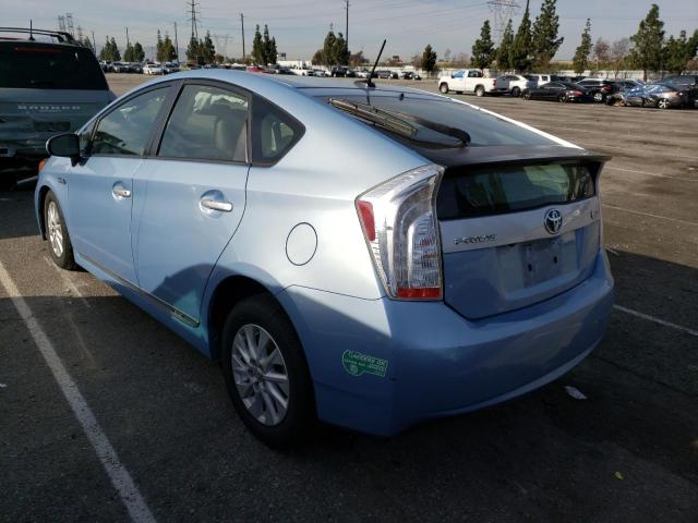 Photo 2 from auction – 2013 TOYOTA PRIUS PLUG with VIN JTDKN3DP0D3042546