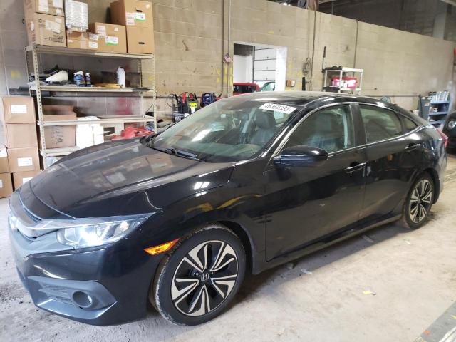 HONDA CIVIC EX 2018 with VIN 2HGFC1F80JH645315 - Photo from auction