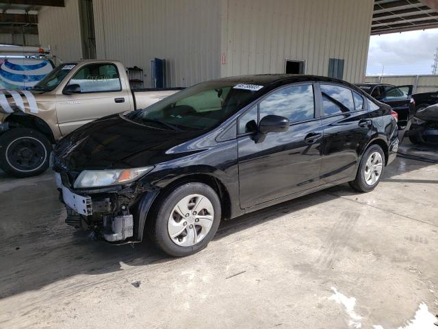 HONDA CIVIC LX 2015 with VIN 19XFB2F54FE238128 - Photo from auction