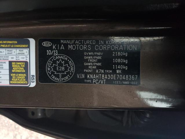 Photo 14 from auction – 2014 KIA RONDO with VIN KNAHT8A30E7048367