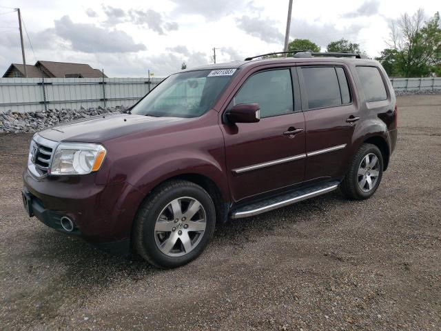 HONDA PILOT TOUR 2015 with VIN 5FNYF3H95FB022107 - Photo from auction