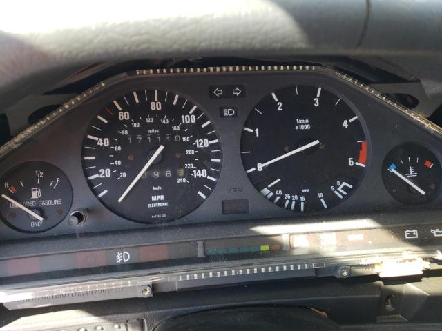 Photo 9 from auction – 1986 BMW 325 E AUTO with VIN WBAAB6401G1681458