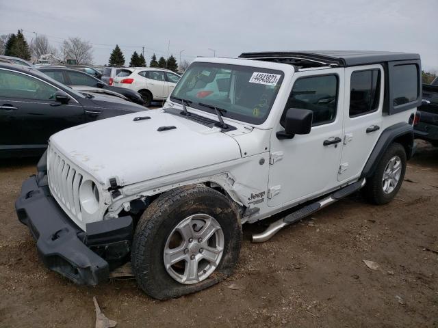 Photo 1 from auction – 2019 JEEP WRANGLER U with VIN 1C4HJXDG3KW565956
