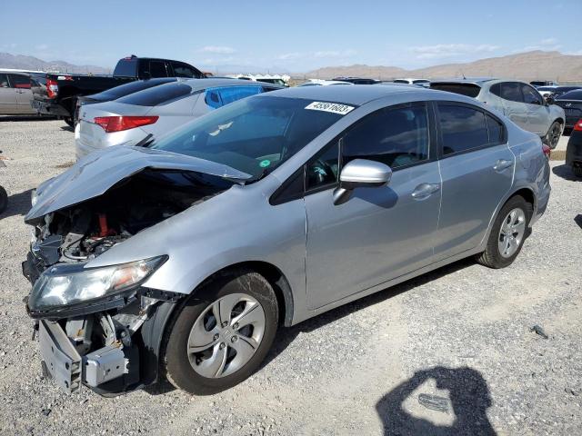 HONDA CIVIC LX 2015 with VIN 19XFB2F53FE049387 - Photo from auction