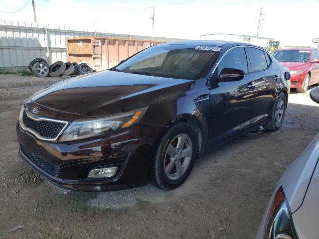 KIA OPTIMA LX 2014 with VIN 5XXGM4A73EG319999 - Photo from auction