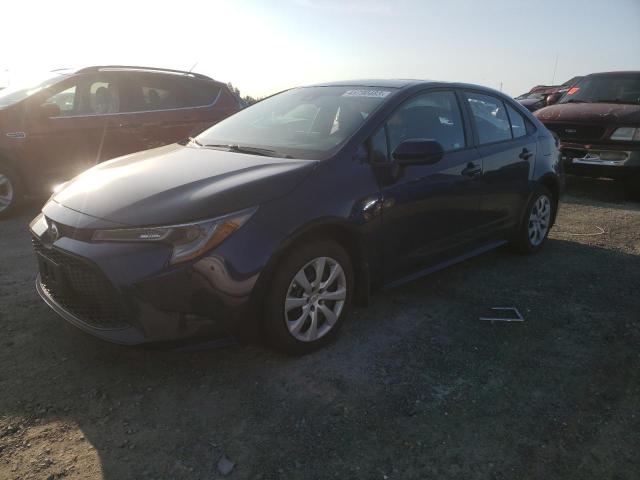 TOYOTA COROLLA LE 2022 with VIN 5YFEPMAE1NP380742 - Photo from auction