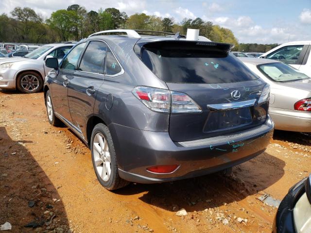 Photo 2 from auction – 2012 LEXUS RX 350 with VIN 2T2BK1BA4CC130674