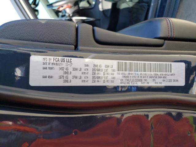 Photo 14 from auction – 2018 JEEP GRAND CHER with VIN 1C4RJFLG3JC220698