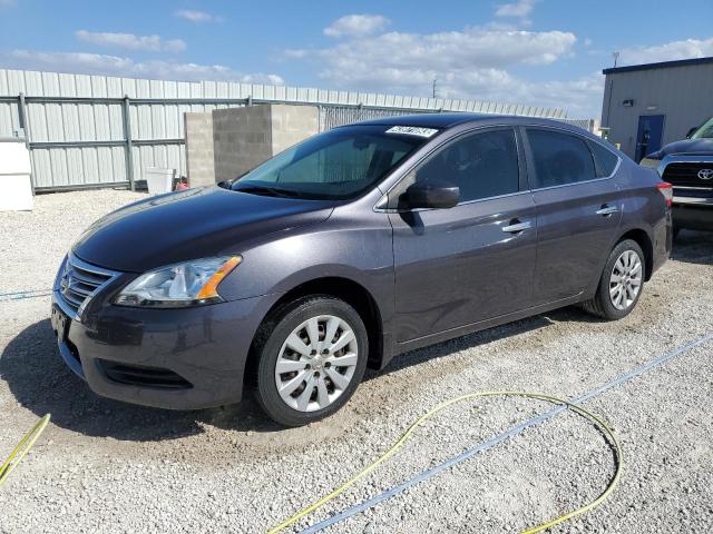 NISSAN SENTRA S 2015 with VIN 3N1AB7AP8FL645058 - Photo from auction