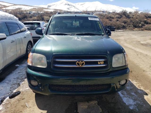 Photo 5 from auction – 2002 TOYOTA SEQUOIA LI with VIN 5TDBT48A42S119061