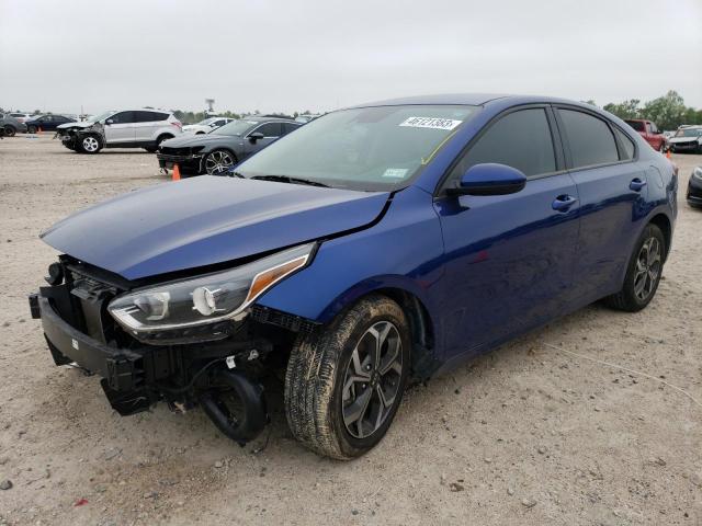 KIA FORTE FE 2021 with VIN 3KPF24AD4ME360995 - Photo from auction