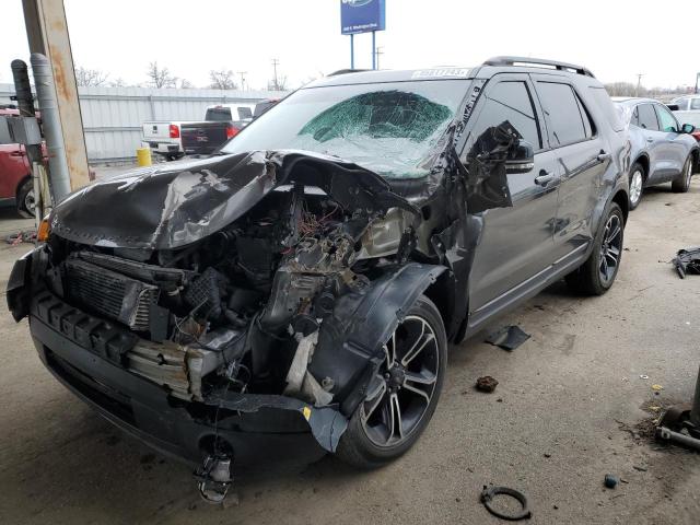 FORD EXPLORER S 2015 with VIN 1FM5K8GT2FGA50425 - Photo from auction