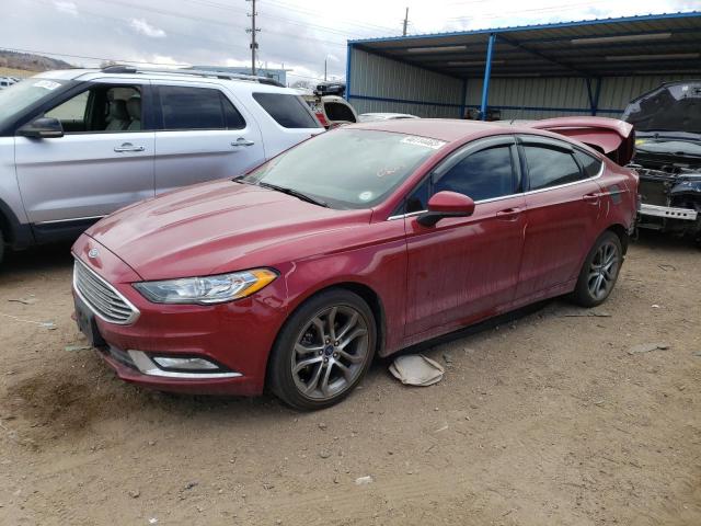 FORD FUSION SE 2017 with VIN 3FA6P0H72HR407651 - Photo from auction