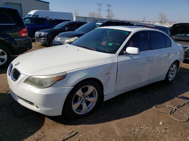 BMW 525 I 2005 with VIN WBANA53595B855716 - Photo from auction