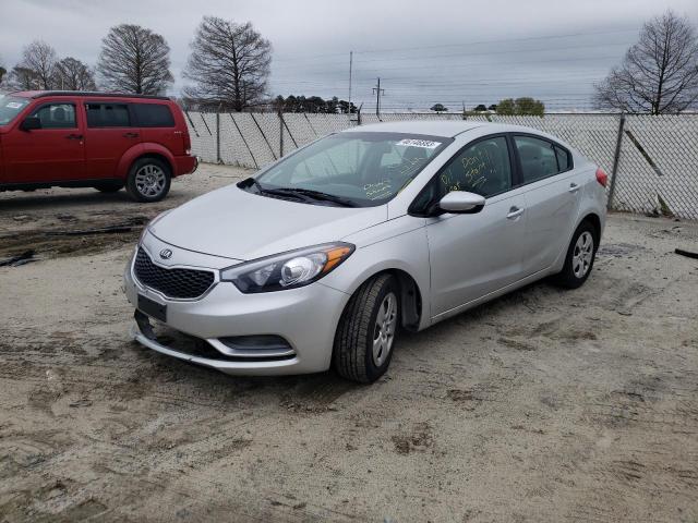 KIA FORTE LX 2015 with VIN KNAFK4A63F5281086 - Photo from auction