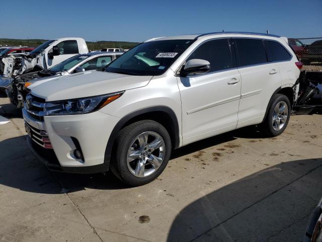 TOYOTA HIGHLANDER 2018 с VIN 5TDYZRFH8JS282056 - Фото с аукциона