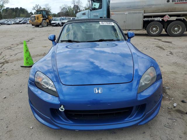 Photo 5 from auction – 2006 HONDA S2000 with VIN JHMAP21476S000277