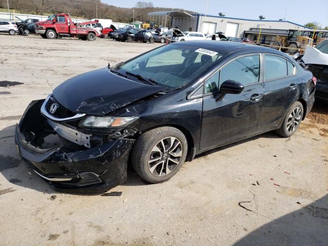 HONDA CIVIC EX 2014 with VIN 19XFB2F85EE040747 - Photo from auction