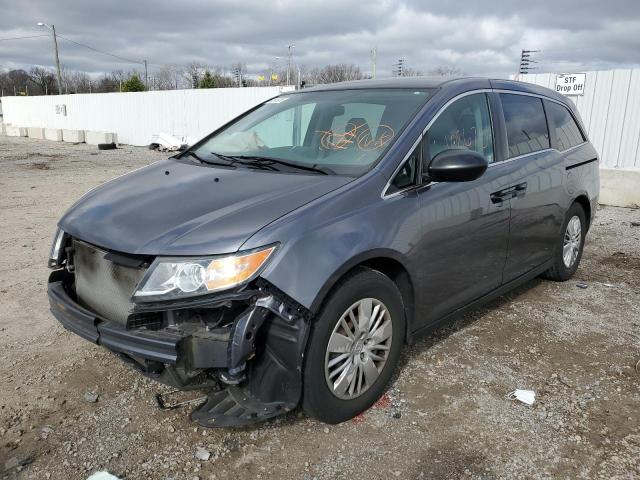 Photo 1 from auction – 2014 HONDA ODYSSEY LX with VIN 5FNRL5H26EB057989