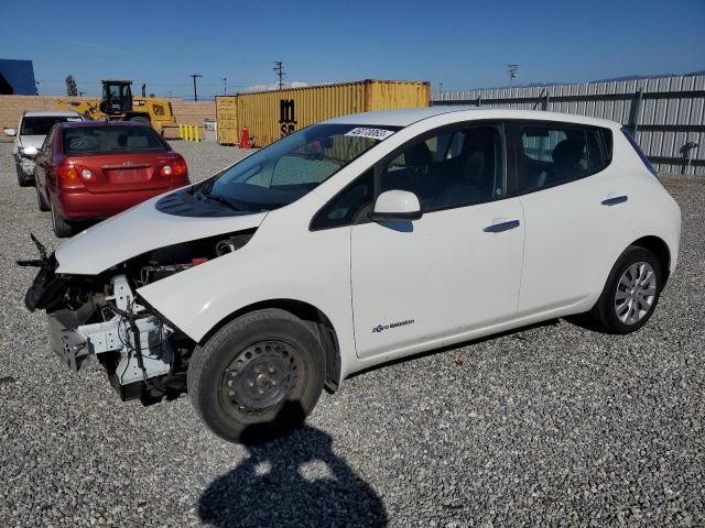 NISSAN LEAF S 2015 with VIN 1N4AZ0CP4FC320258 - Photo from auction