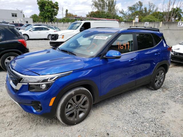 KIA SELTOS S 2022 with VIN KNDEU2AA1N7305972 - Photo from auction