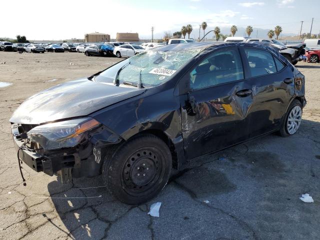 TOYOTA COROLLA L 2018 with VIN 5YFBURHE3JP778219 - Photo from auction