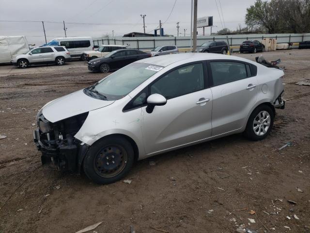 KIA RIO LX 2015 with VIN KNADM4A37F6455646 - Photo from auction