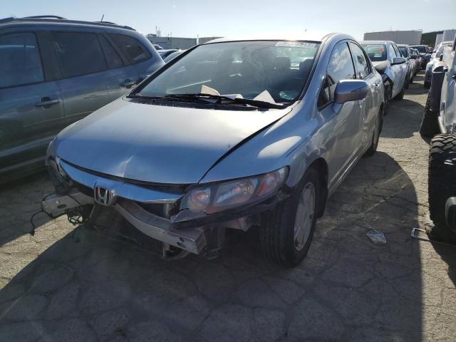 HONDA CIVIC HYBR 2010 with VIN JHMFA3F20AS007262 - Photo from auction