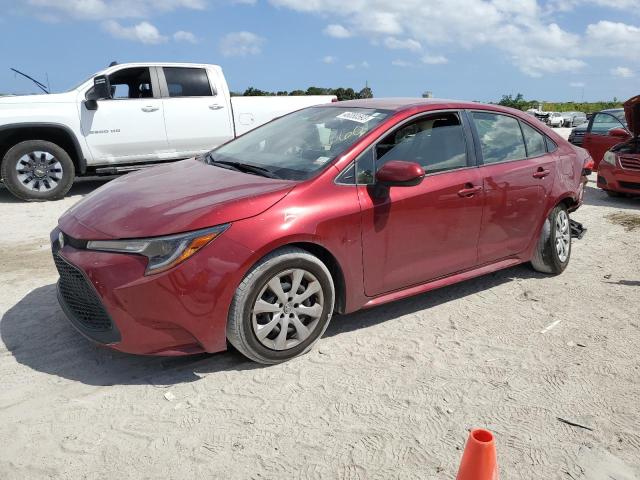 TOYOTA COROLLA LE 2022 with VIN JTDEPMAE6NJ219064 - Photo from auction