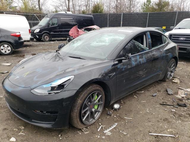 TESLA MODEL 3 2022 with VIN 5YJ3E1EB7NF105612 - Photo from auction
