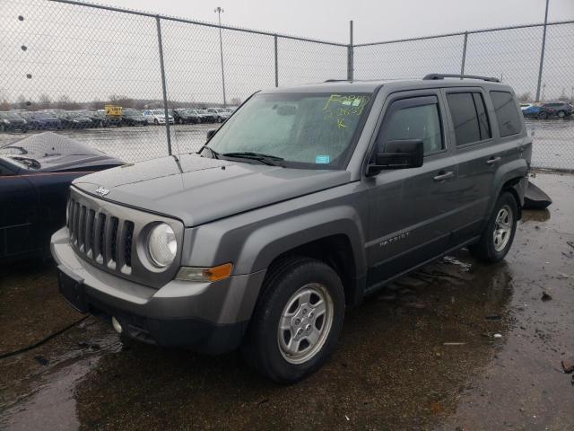 Photo 1 from auction – 2012 JEEP PATRIOT SP with VIN 1C4NJRBB6CD593835