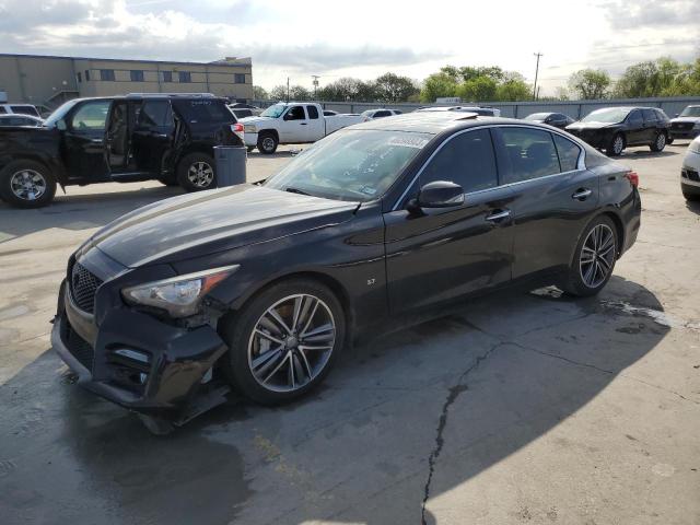 INFINITI Q50 BASE 2015 with VIN JN1BV7AP9FM351587 - Photo from auction