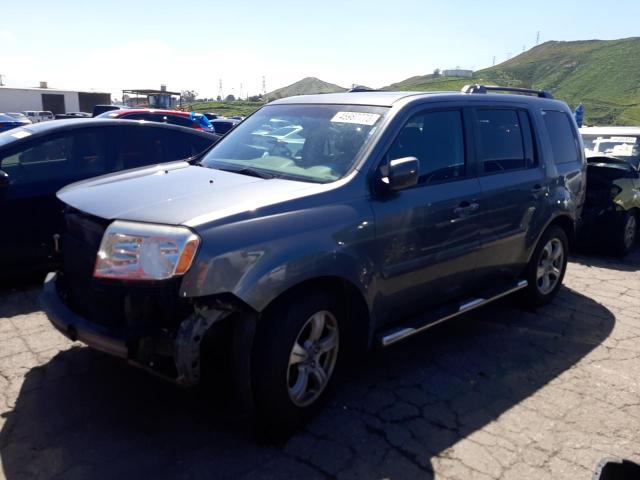 HONDA PILOT EXL 2012 with VIN 5FNYF3H55CB022827 - Photo from auction