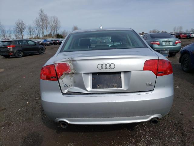 Photo 6 from auction – 2008 AUDI A4 3.2 QUA with VIN WAUDH68EX8A078852
