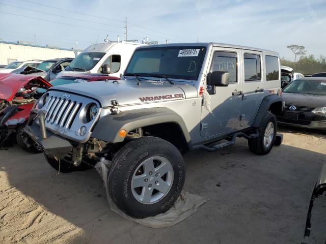 JEEP WRANGLER U 2014 with VIN 1C4BJWDG5EL133570 - Photo from auction