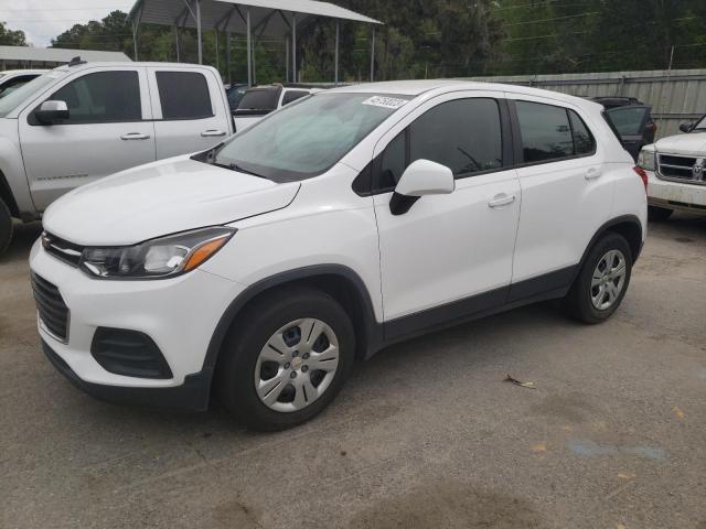 CHEVROLET TRAX LS 2017 with VIN 3GNCJKSB9HL274792 - Photo from auction