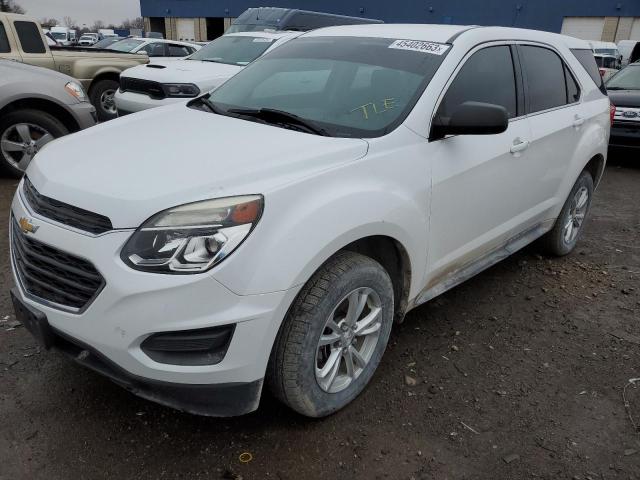 CHEVROLET EQUINOX LS 2017 with VIN 2GNFLEEK3H6239271 - Photo from auction