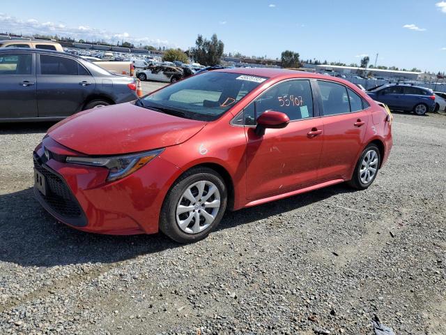 Photo 1 from auction – 2020 TOYOTA COROLLA LE with VIN 5YFEPRAEXLP047983