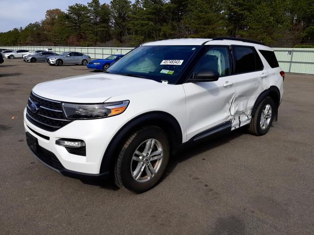 FORD EXPLORER X 2020 with VIN 1FMSK8DH3LGC55623 - Photo from auction