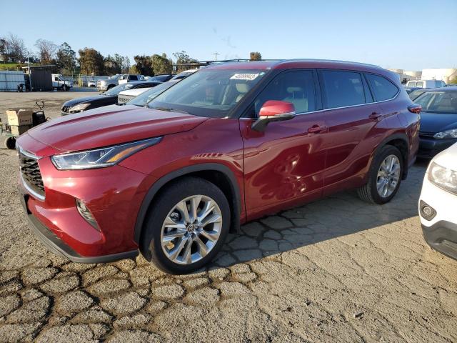 Photo 1 from auction – 2021 TOYOTA HIGHLANDER with VIN 5TDDZRBHXMS558763