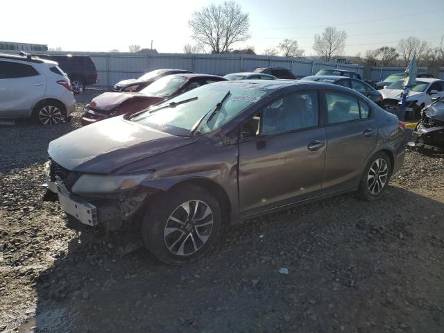 HONDA CIVIC EX 2015 with VIN 2HGFB2F87FH513006 - Photo from auction