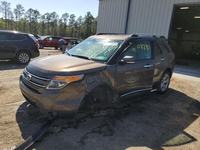 FORD EXPLORER L 2015 with VIN 1FM5K7F81FGB75116 - Photo from auction