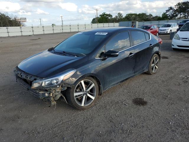 KIA FORTE EX 2017 with VIN 3KPFL4A87HE091624 - Photo from auction